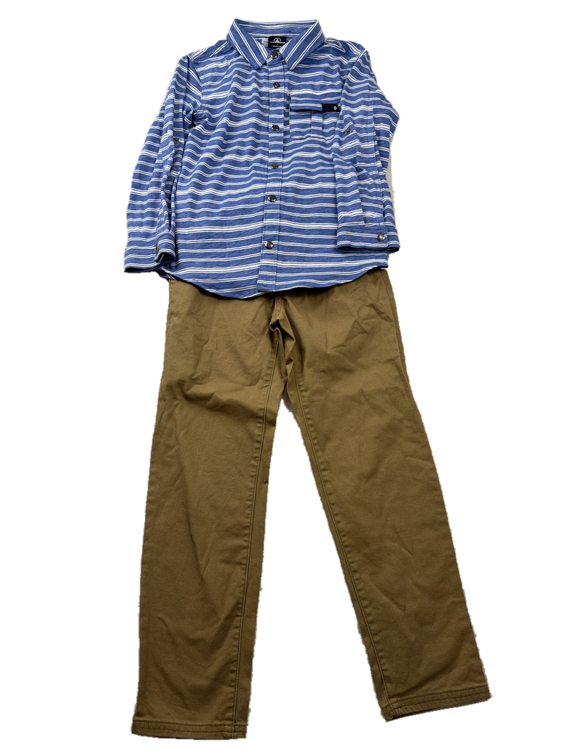 Blue Volcom Set — Front