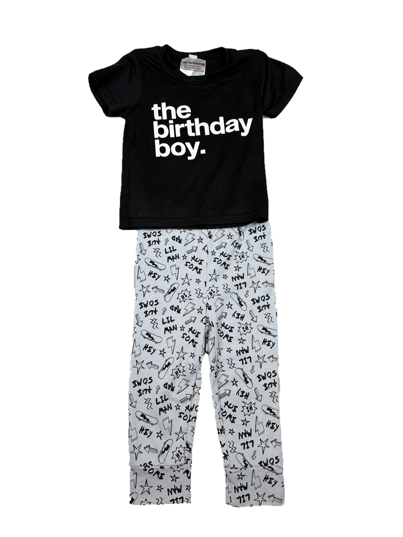 Birthday boy outfit — Front