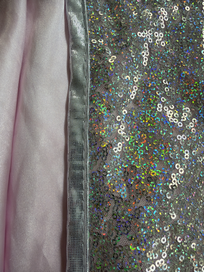 Sequin cape — Tag / detail