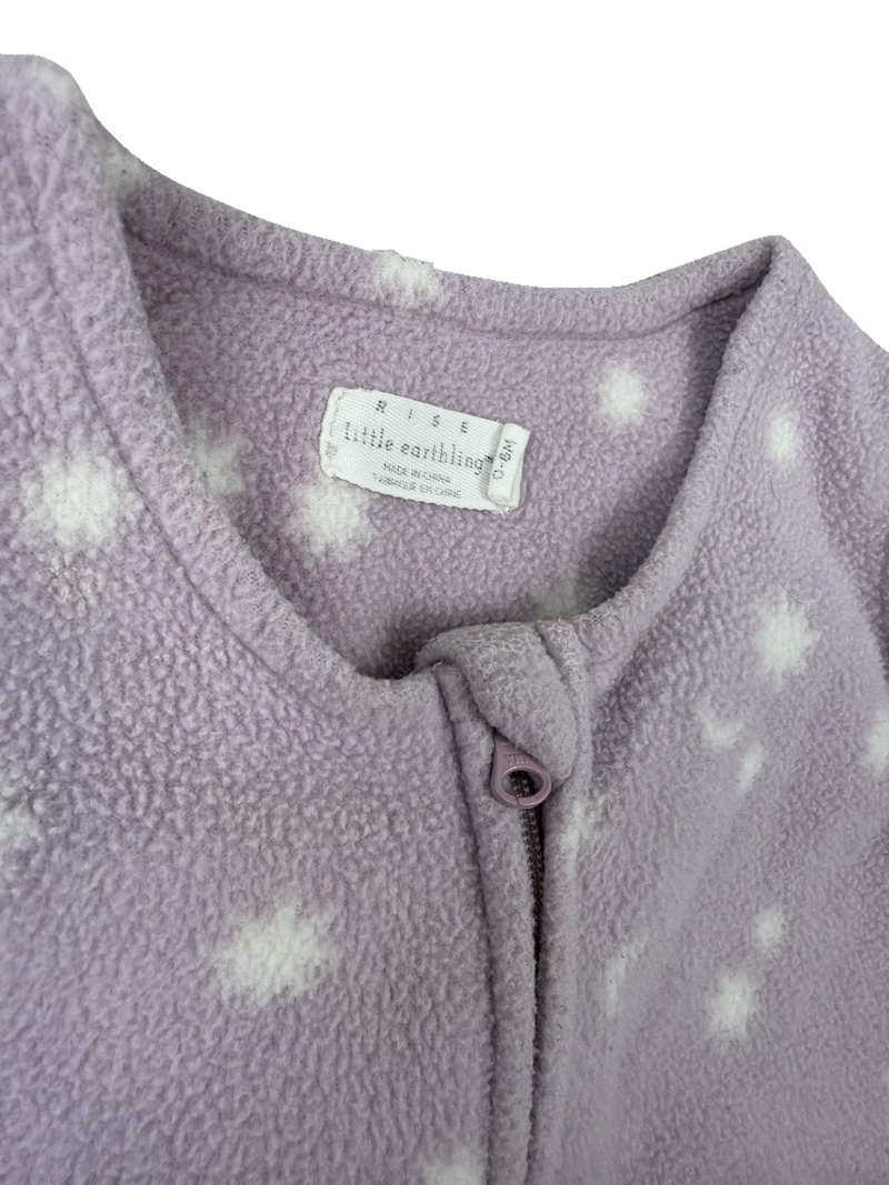mauve sleep sack — Tag / detail