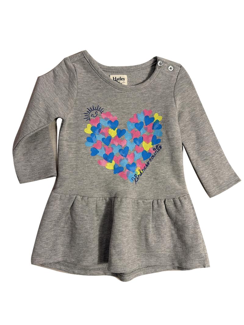 Grey ‘kindness counts’ sweater — Front